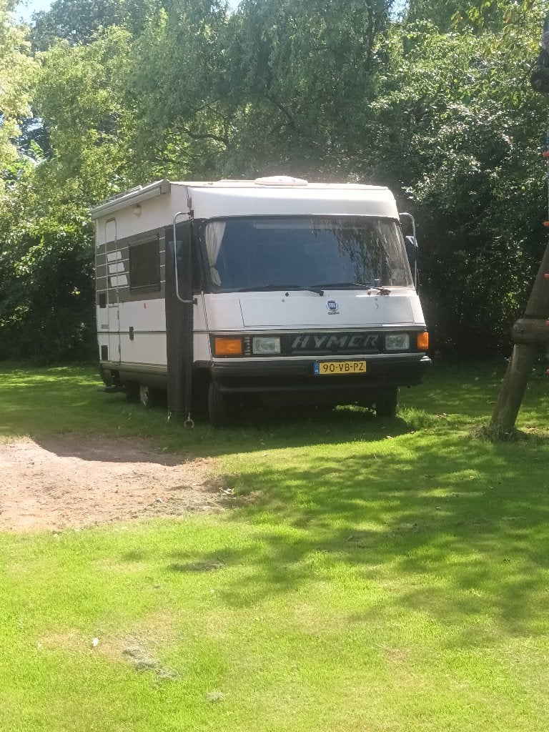 camper hymer, Chemisch toilet, Buscamper of Camperbus, Ringverwarming, Fiat