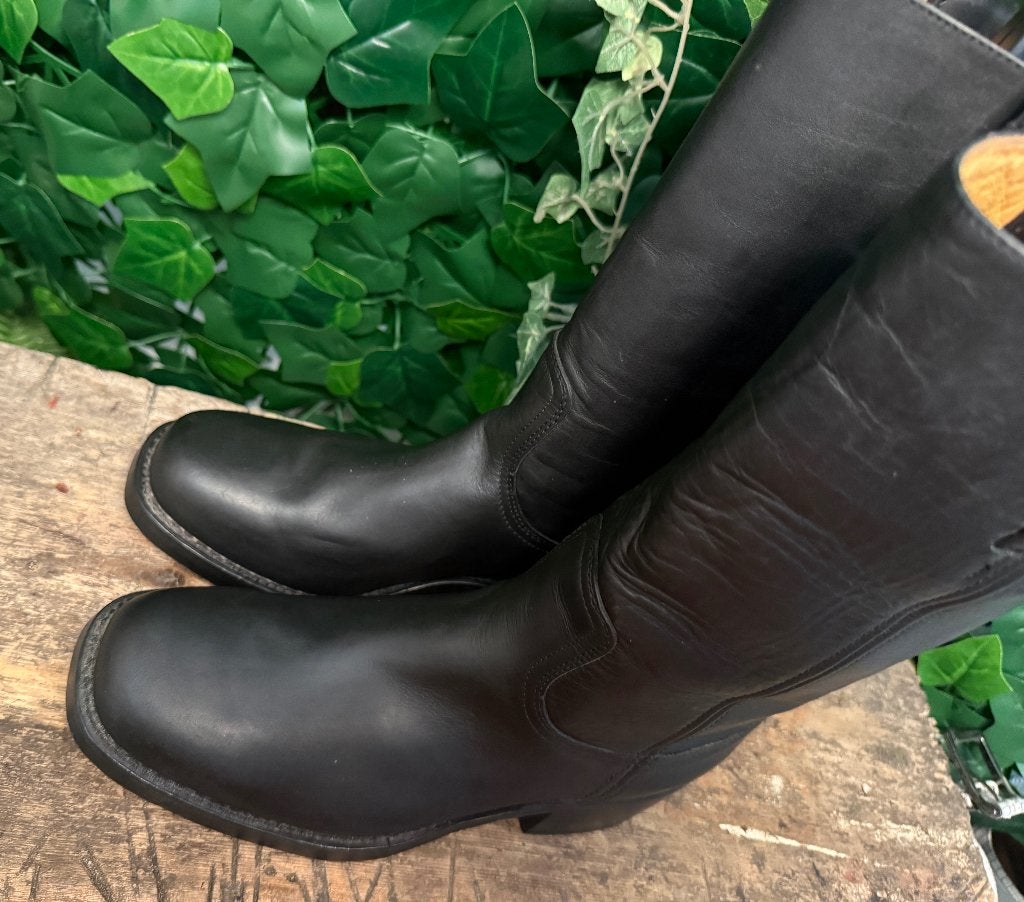 geweldig mooie leren boots van Sendra maat 42, Sendra, Zwart, Boots, Nieuw