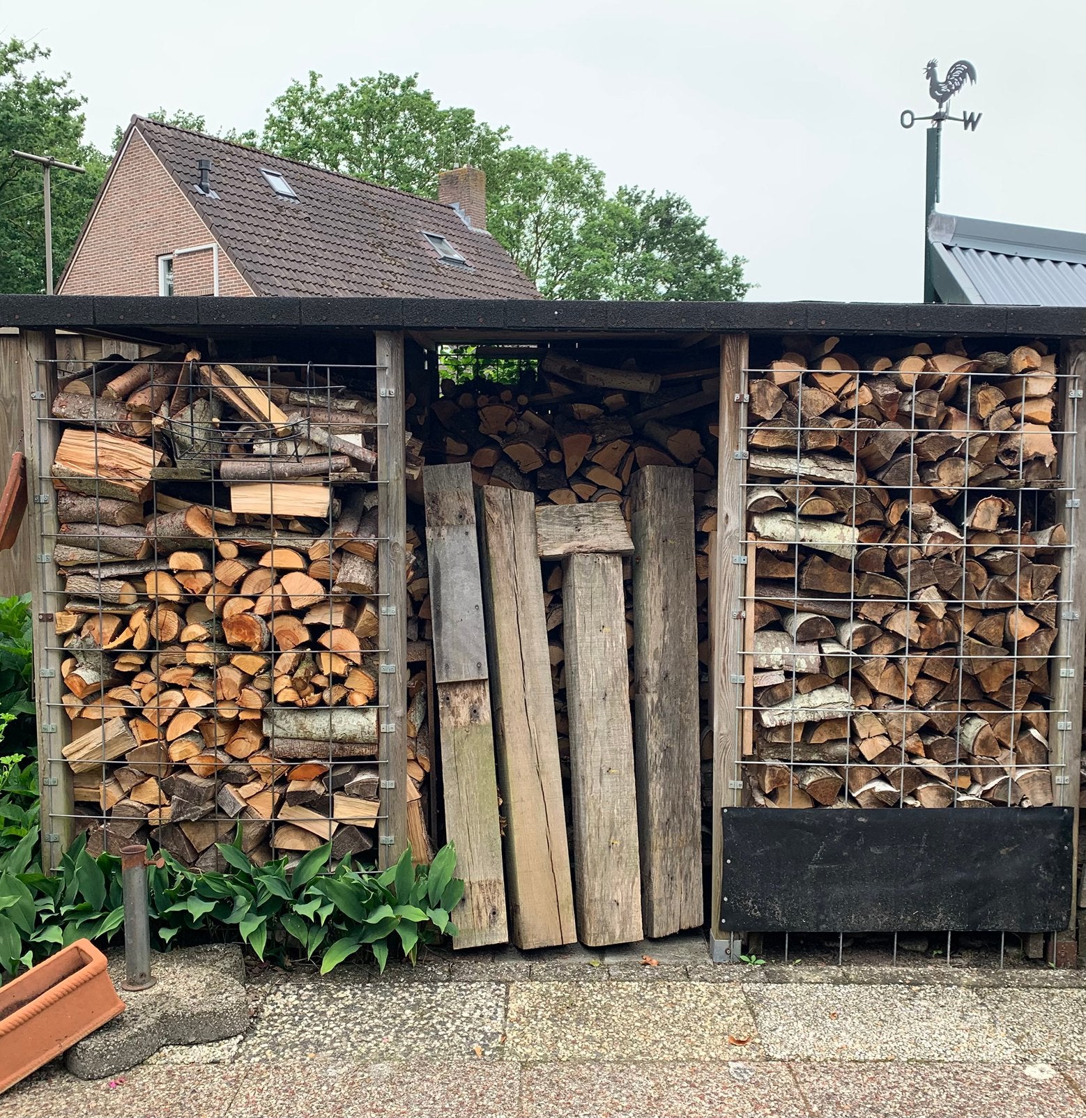 Haardhout, kachelhout, 5kub gestapeld!!, 3 tot 6 m³, Ophalen, Overige houtsoorten