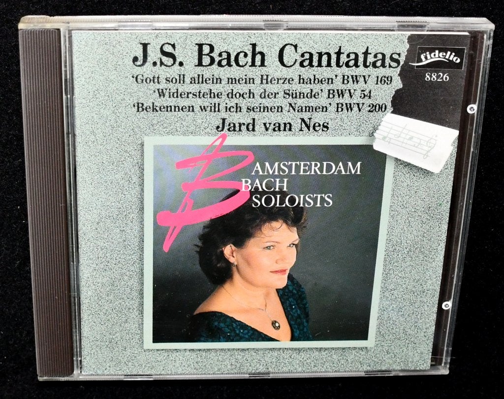 J.S. Bach - Cantatas - Jard van Nes - Leo van Doeselaar, Org, Ophalen of Verzenden, Classicisme, Zo goed als nieuw, Overige typen