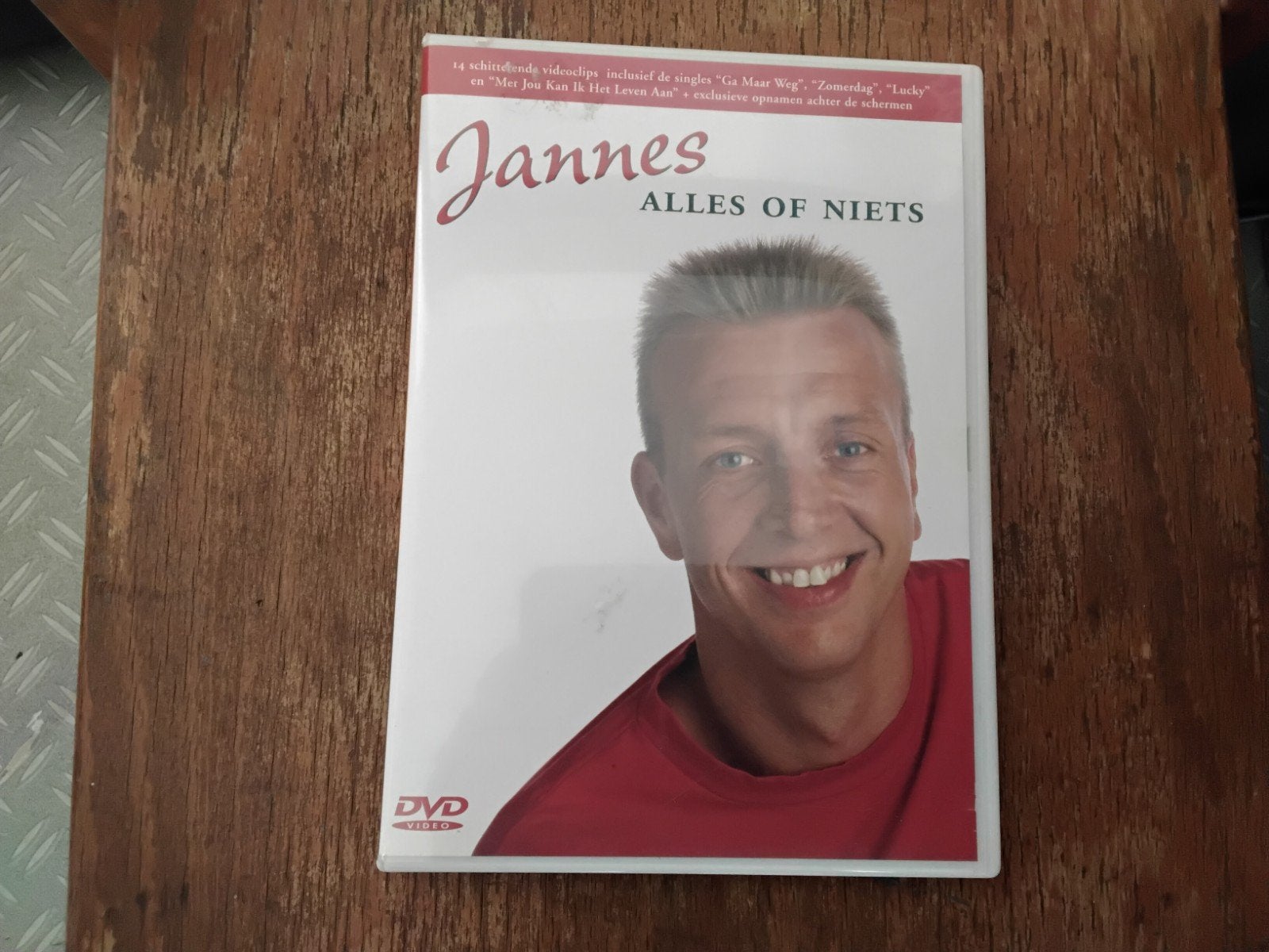 Jannes - Alles of Niets DVD, Bonusmateriaal, Gebruikt, Alle leeftijden, Ophalen of Verzenden