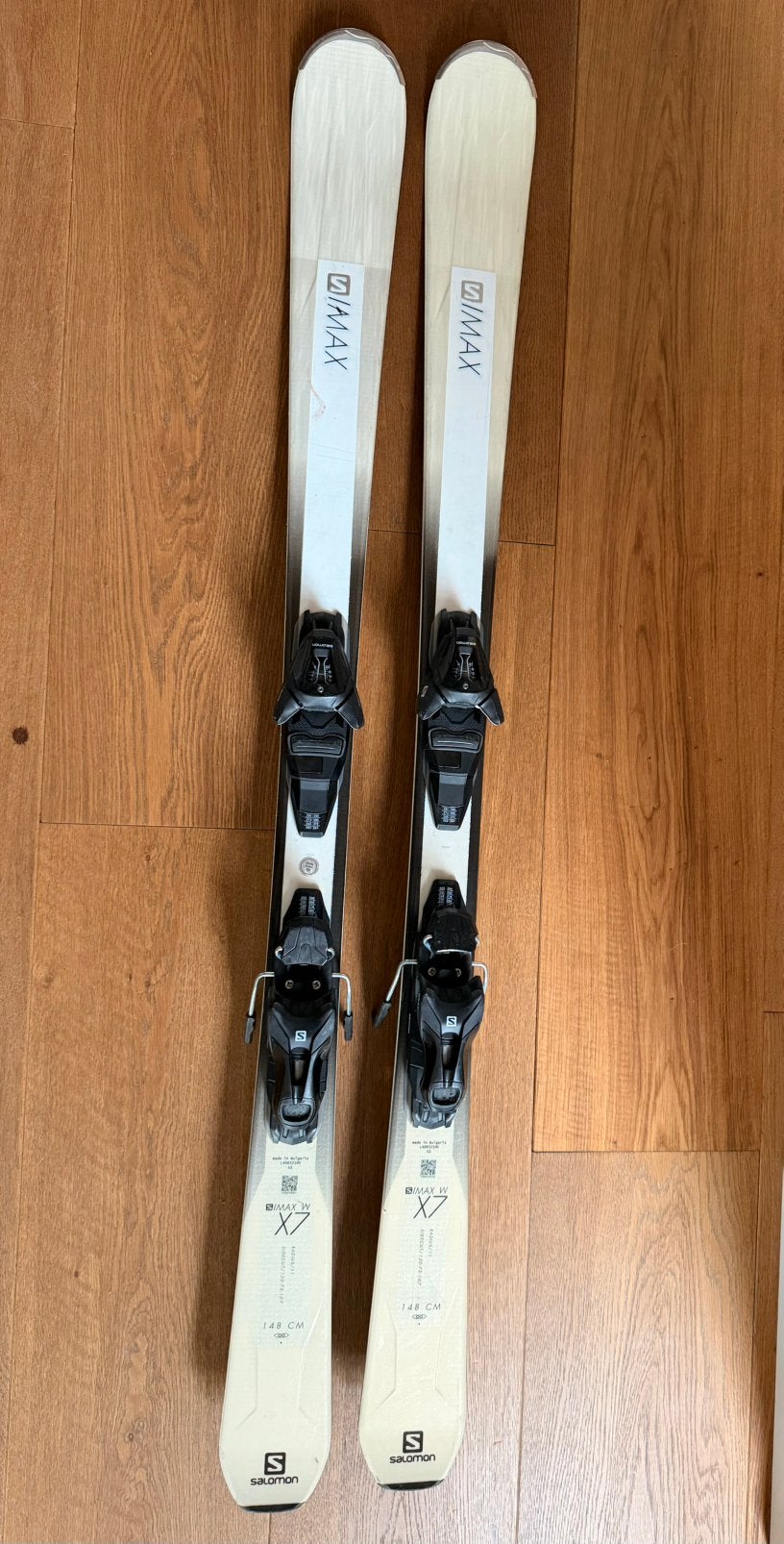 Salomon S/Max W X7 Dames Ski's (148 cm) - Gewaxed & Geslepen, Ophalen, 140 tot 160 cm, Gebruikt, Salomon