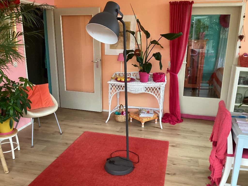 Staande lamp, Ophalen, Overige fittingen, Zo goed als nieuw, Metaal