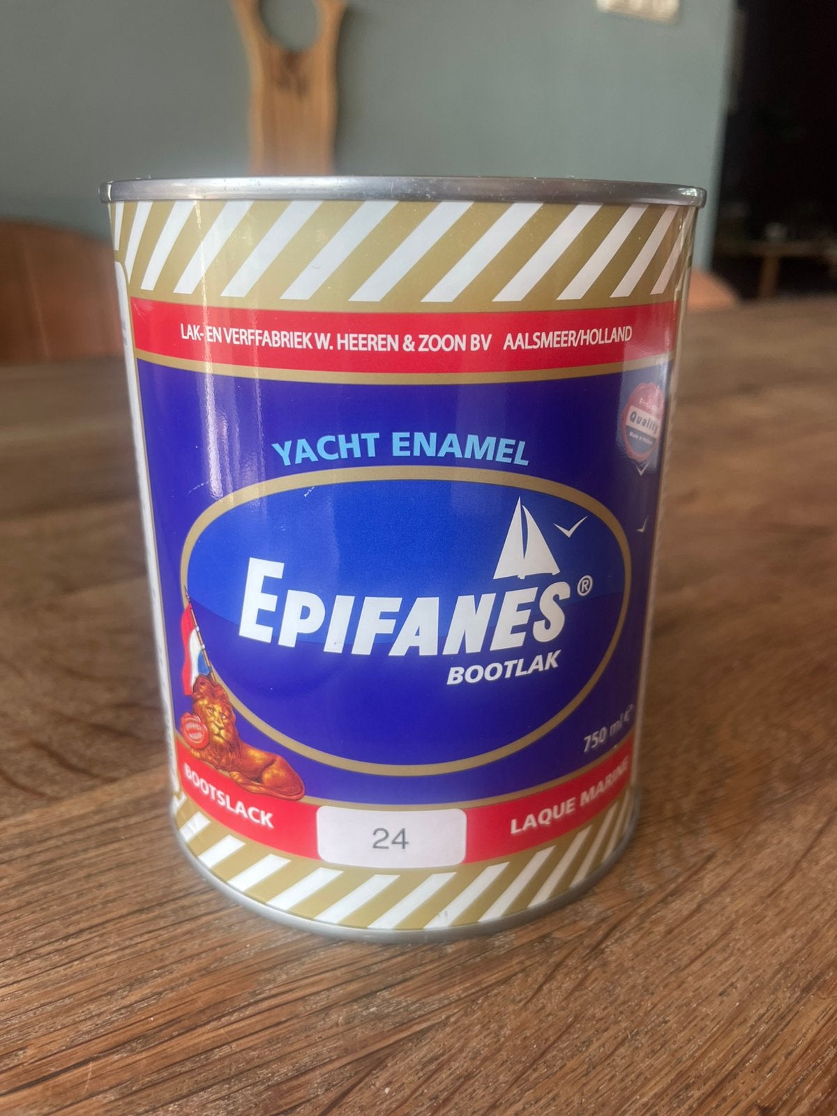 Epifanes Bootlak Kleur Wit 24 750 ml 20% verbruikt, Ophalen, Zo goed als nieuw, Wit