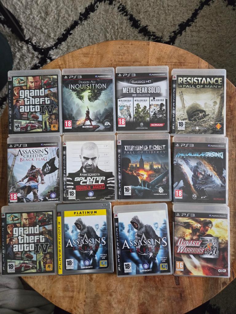 Diverse playstation 3 Games - zie omschrijving, Spelcomputers en Games, Games | Sony PlayStation 3, Avontuur en Actie, Vanaf 18 jaar