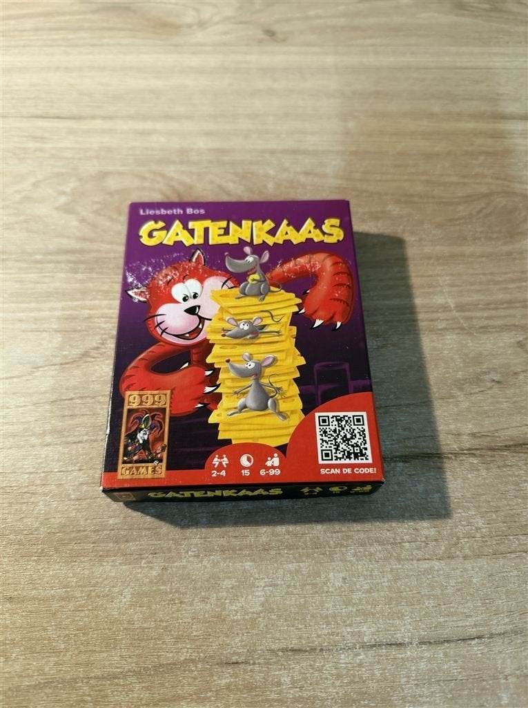 gatenkaas - 999 games - s6423, Verzenden, Zo goed als nieuw