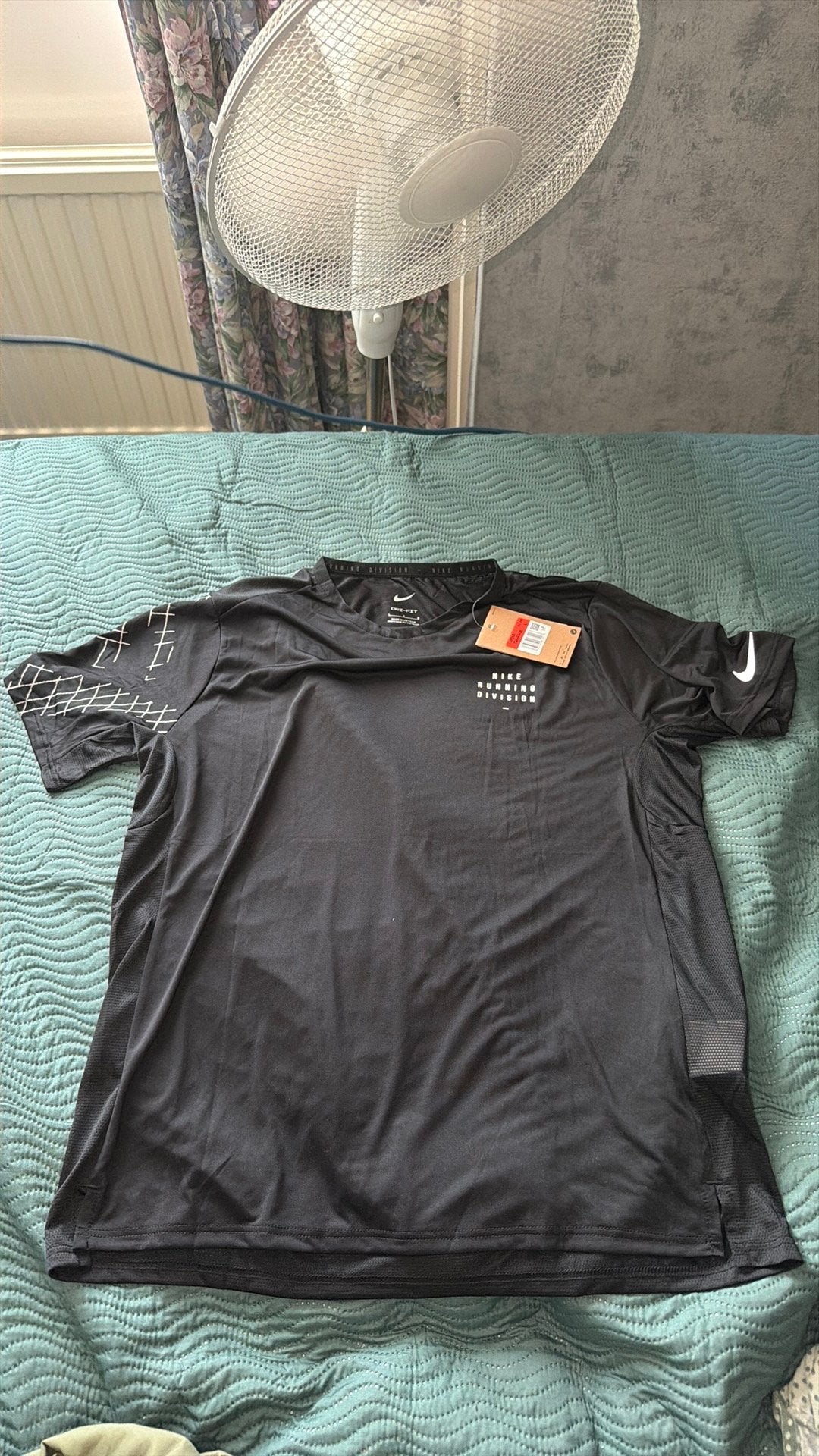 Nike Miler zomer set maat L, Ophalen of Verzenden, Nieuw, Zwart