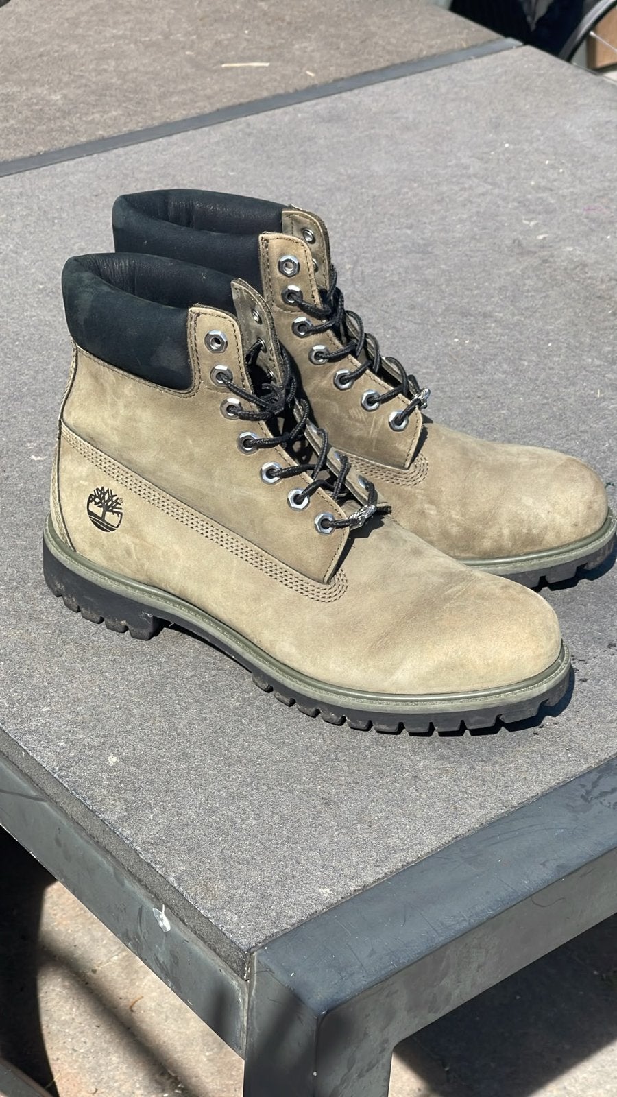 Timberland Boots - Premium Bruin - Maat 44,5, Kleding | Heren, Schoenen, Ophalen of Verzenden, Gedragen, Bruin, Boots