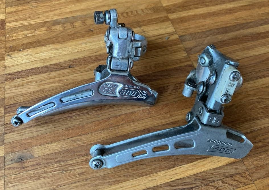 Shimano 600 Derailleur  & 600 Arabesque, Gebruikt, Info@shimano.jp, Shimano, Ophalen of Verzenden