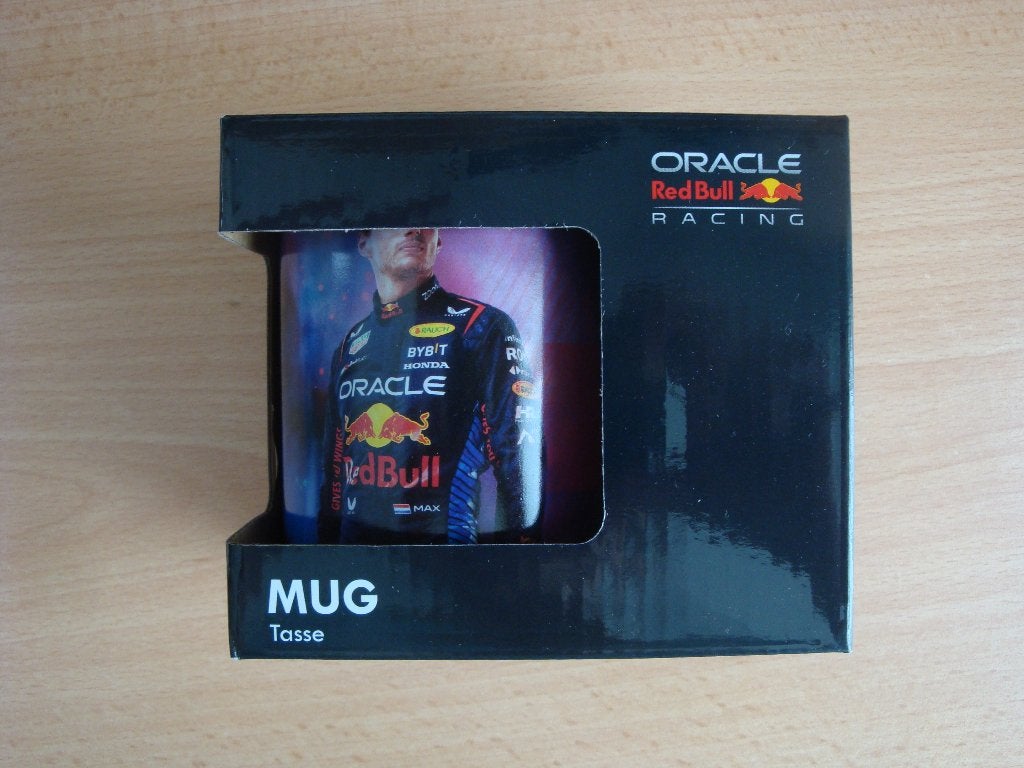 Nieuwe mok Max Verstappen Red Bull Racing, Overige materialen, Nieuw, Overige stijlen, Mok