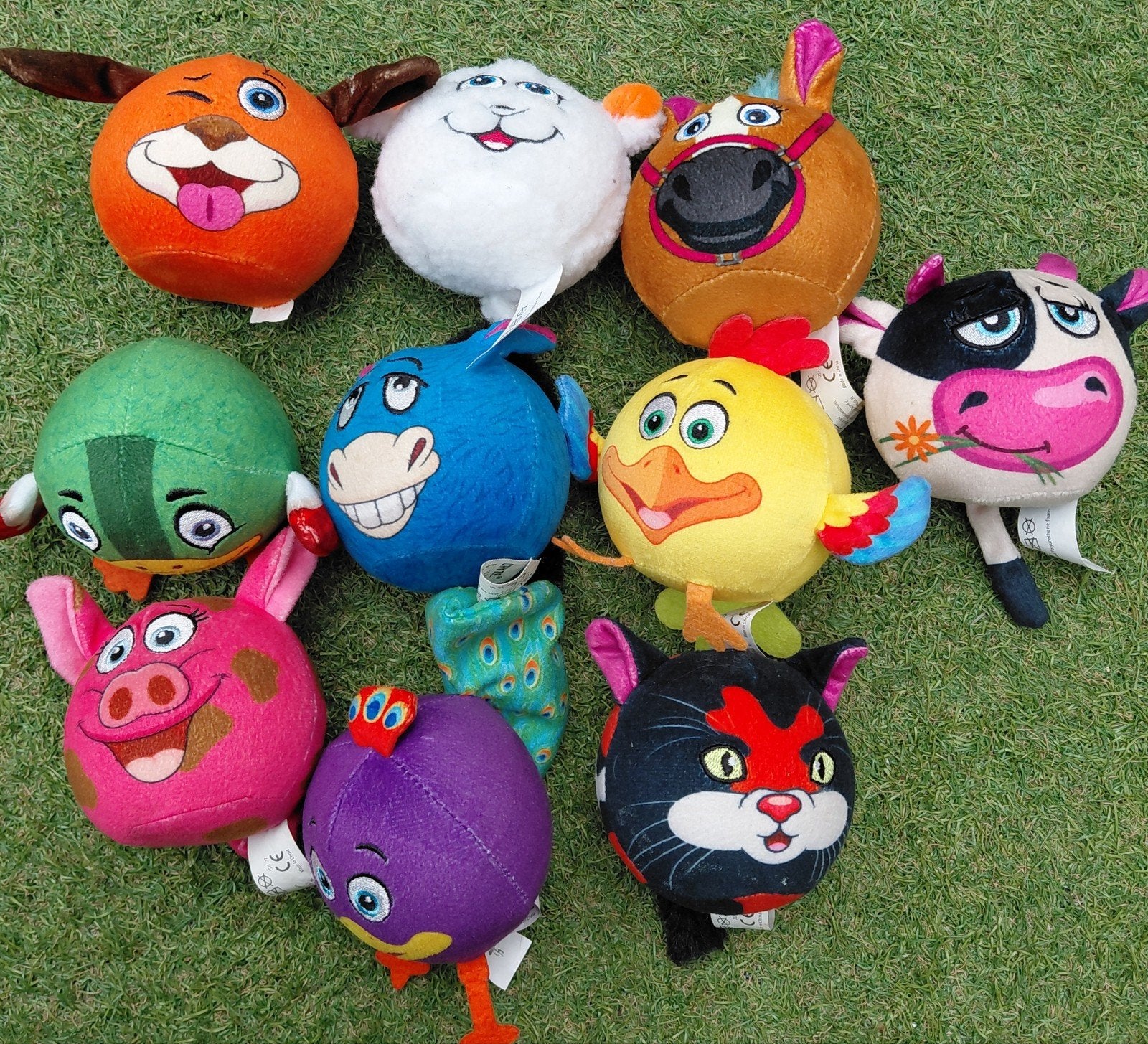 Complete set Lidl Boerderij Mini's knuffels, Lidl, Overige karakters, Overige typen, Ophalen of Verzenden