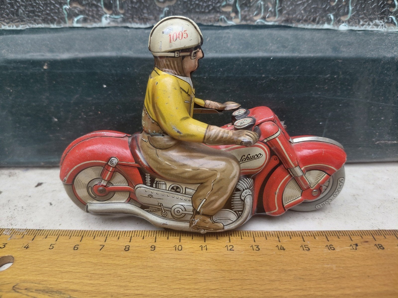 Schuco motor vintage, Ophalen of Verzenden, Gebruikt, Motoren