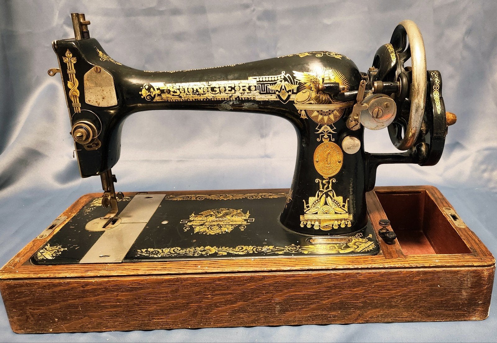Antieke Singer Naaimachine, Ophalen of Verzenden