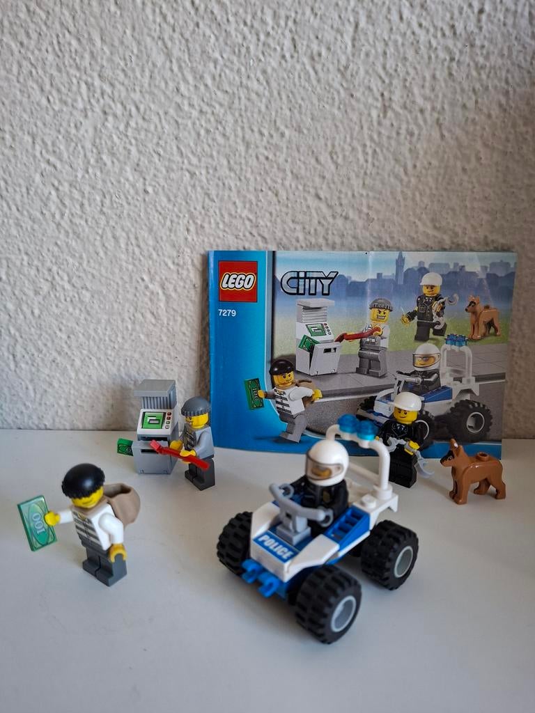 Lego City 7279 Politie Achtervolging Complete Set, Compleet, Lego, Ophalen of Verzenden, Complete set