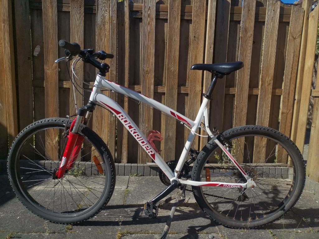 Mountain bike B'TWIN ROCKRIDER 340, Gebruikt, Hardtail, 53 tot 57 cm, Ophalen