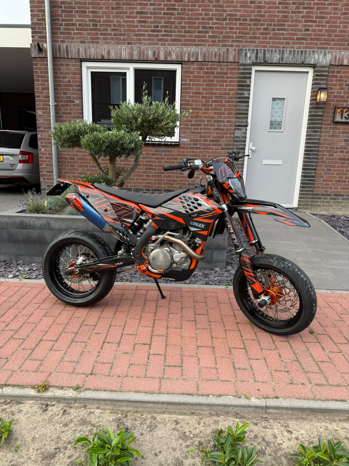 KTM 450 Supermoto, Motoren, Motoren | KTM, Particulier, SuperMoto, 1 cilinder, Gebruikt, Ophalen