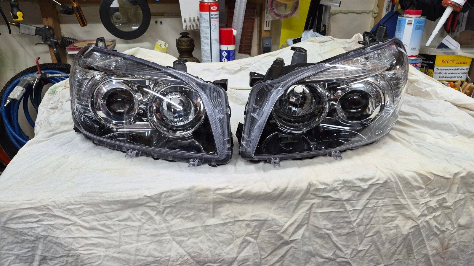 Koplampen Toyota RAV4 (vanaf 2006) - Nieuw Glas & Gereinigd, Ophalen of Verzenden, Gereviseerd, Toyota