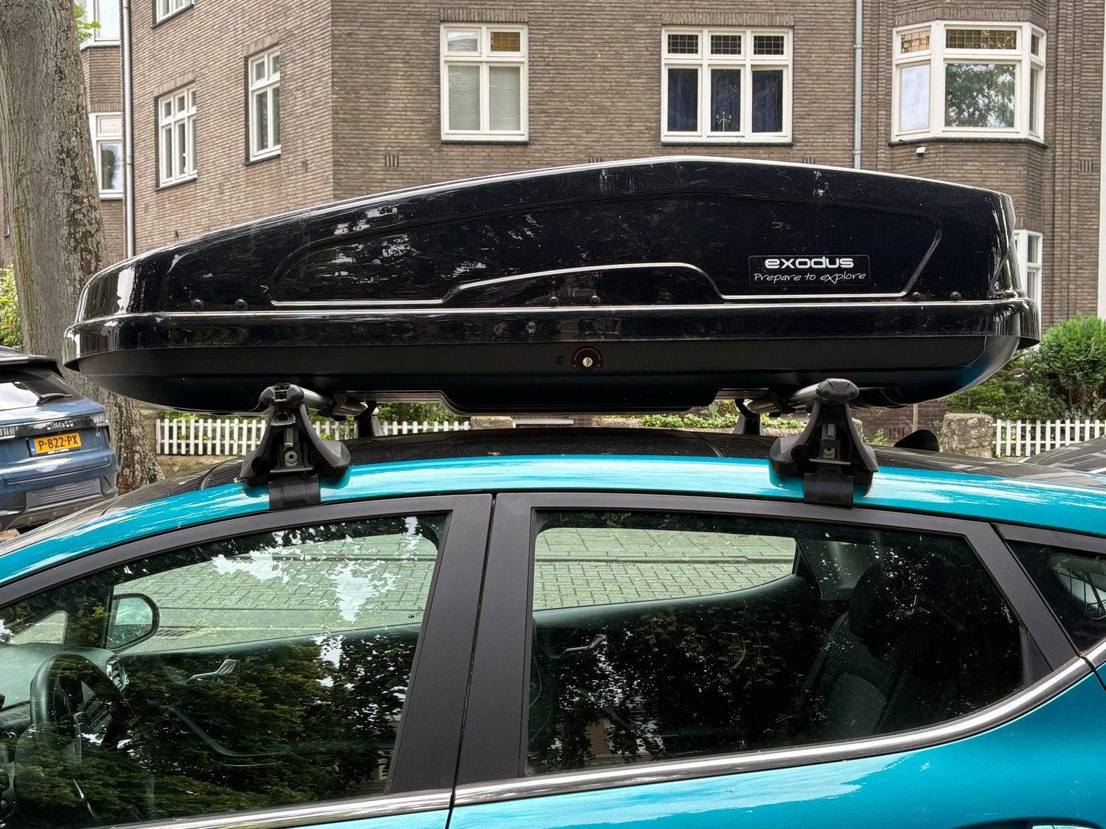 Exodus dakkoffer en dakdragers voor Ford Fiesta (aanpasbaar), Ophalen, Gebruikt