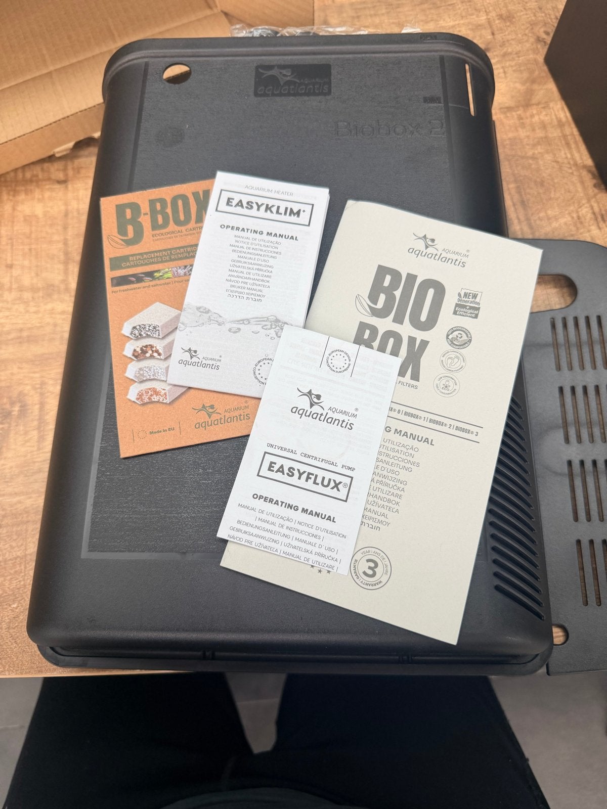 NIEUW - Binnenfilter Bio box 2 Aqualantis, Dieren en Toebehoren, Ophalen of Verzenden, Nieuw, Filter, Aquatlantis