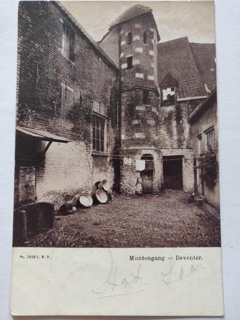 X1442 Deventer 1906, Ophalen of Verzenden, Voor 1920, Noord-Holland