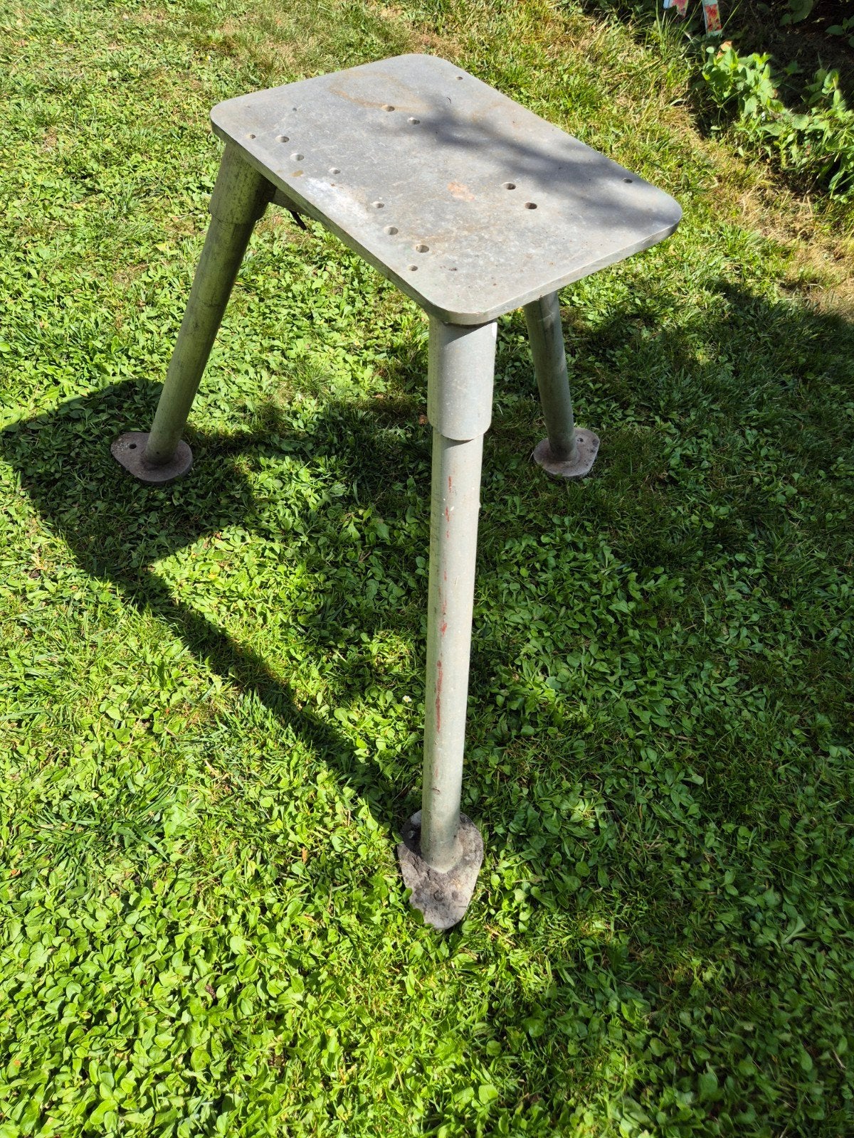 machine onderstel,  zeer robuust alu. demontabel, Ophalen, Gebruikt, Minder dan 70 cm
