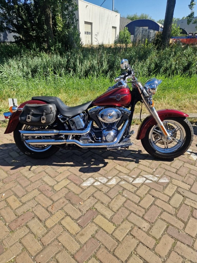 Harley Davidson Softail Fat Boy FLSTF Bj 2000 Twin Cam, Motoren, 2 cilinders, Motorrijbewijs A, Toermotor, Handgeschakeld
