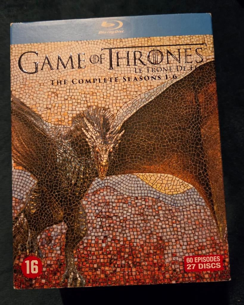 Game of Thrones: Complete Seizoenen 1-6  / Blu-ray Boxset, Ophalen of Verzenden, Zo goed als nieuw, Science Fiction en Fantasy