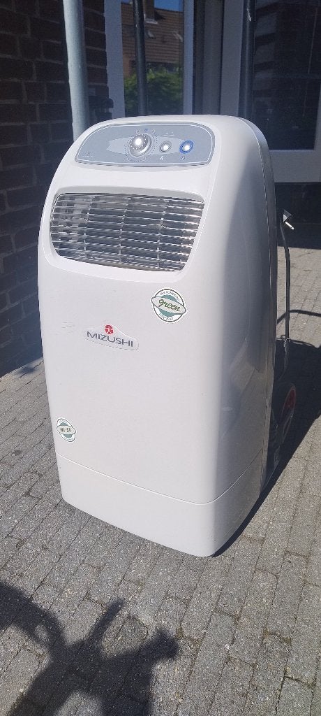 Mizushi Mono 7EM3220 Mobiele Airco, Witgoed en Apparatuur, Ophalen, Gebruikt, Minder dan 60 m³, 2 snelheden