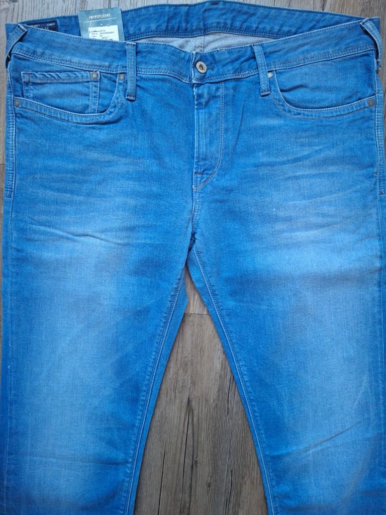 PEPE JEANS Hatch slimfit jeans W38 L32, W36 - W38 (confectie 52/54), Blauw, Nieuw, Ophalen of Verzenden
