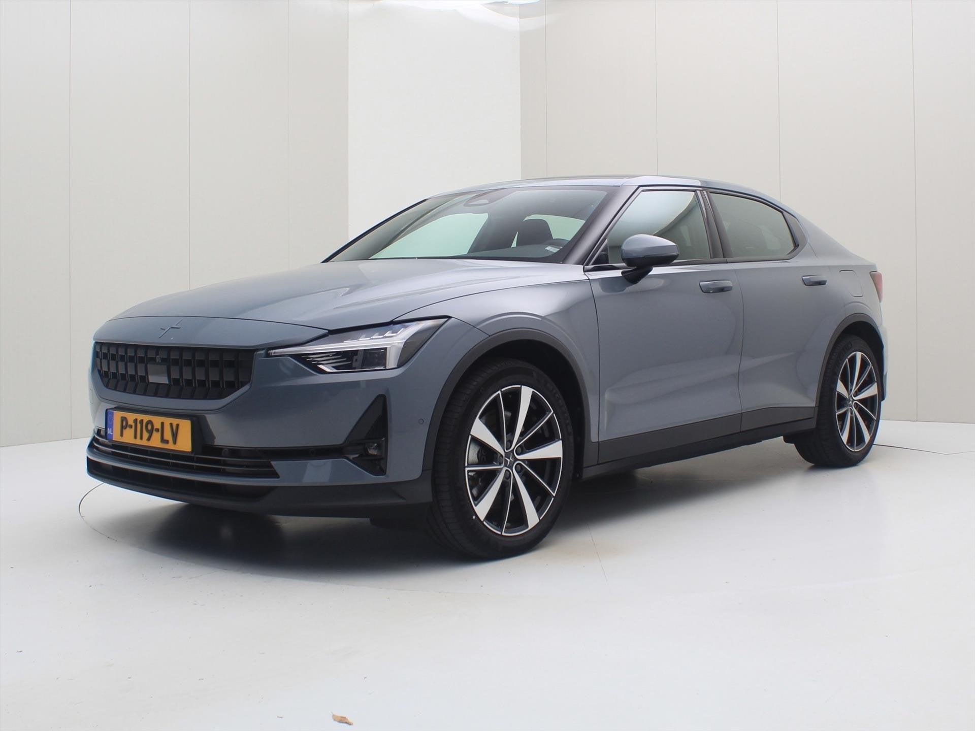 Polestar 2 Long Range Single Motor 170Kw 78kWh 92.53% SoH [, Auto's, Automaat, Stof, Gebruikt, Zwart
