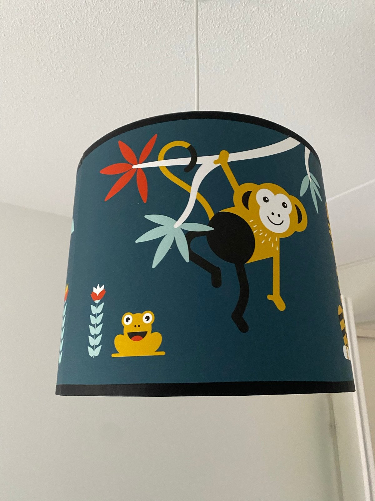 Hanglamp jungle dieren kinderkamer, Kinderen en Baby's, Gebruikt, Overige merken, Ophalen of Verzenden, Meerkleurig