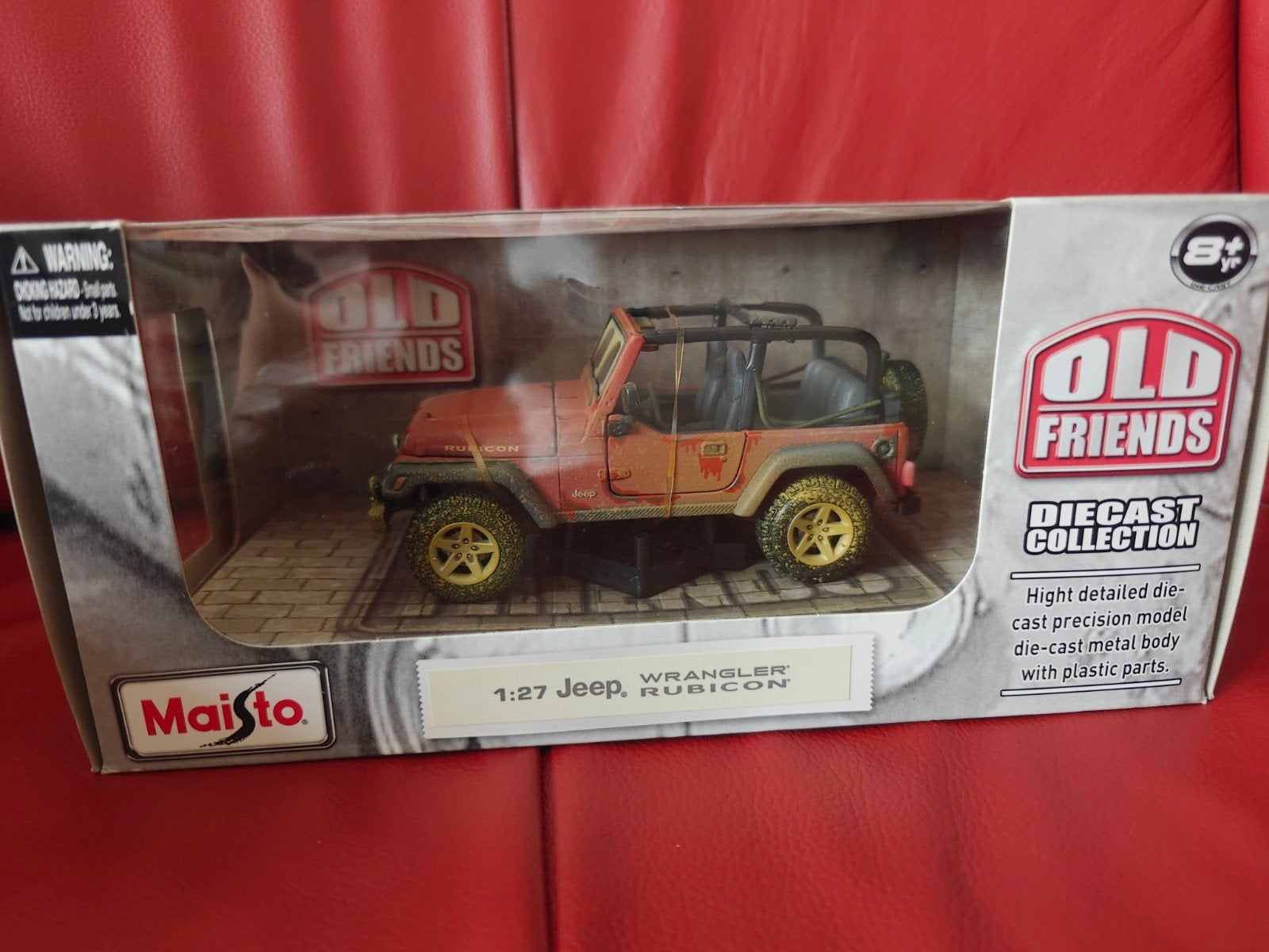 Maisto 1:27 Jeep Wrangler Rubicon Diecast Model, Ophalen of Verzenden, Nieuw, Overige typen