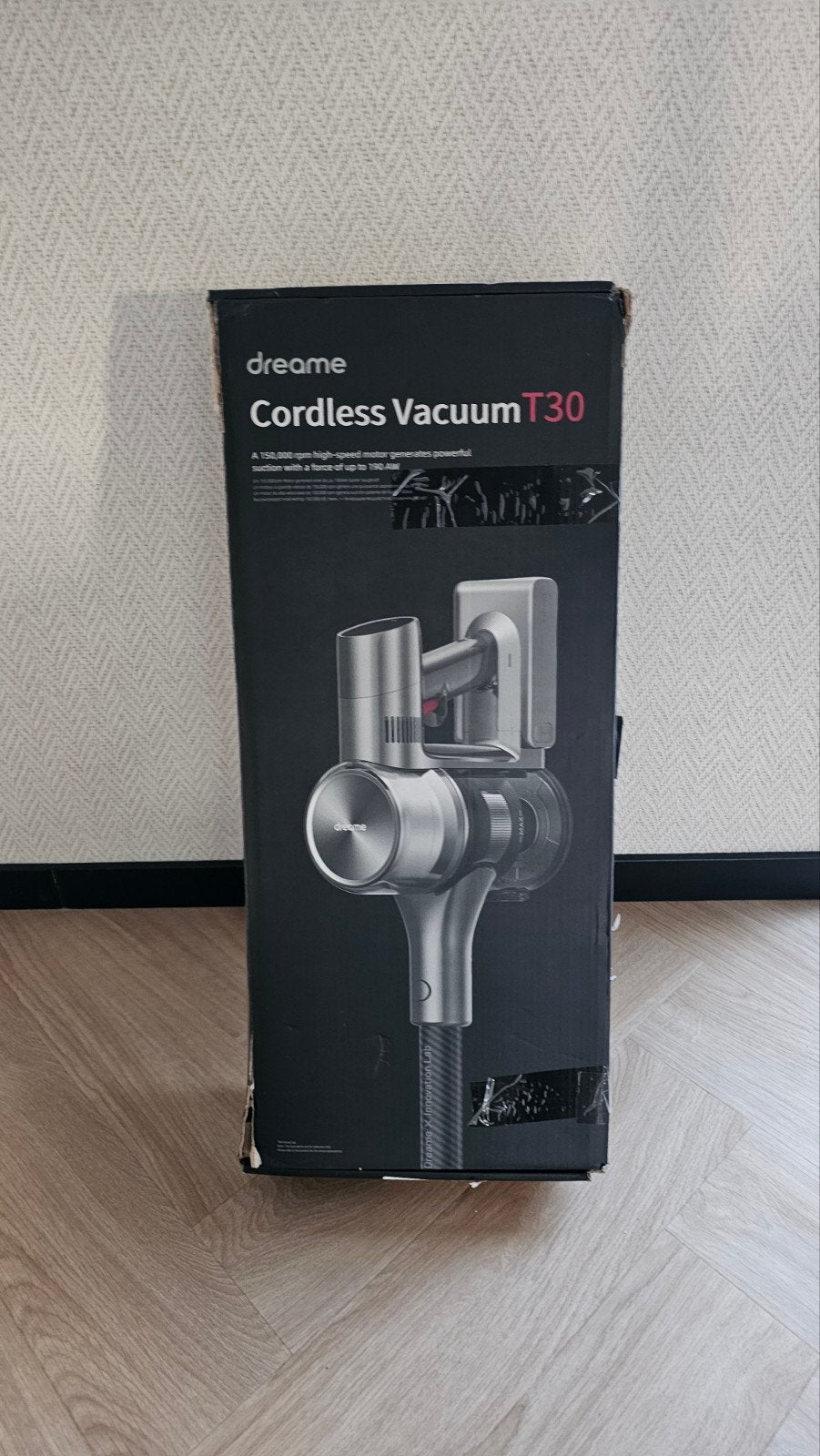 Dreame Cordless Vacuum T30 - Zo goed als nieuw, compleet, Witgoed en Apparatuur, Draadloos, Dreame, Ophalen of Verzenden, Zo goed als nieuw