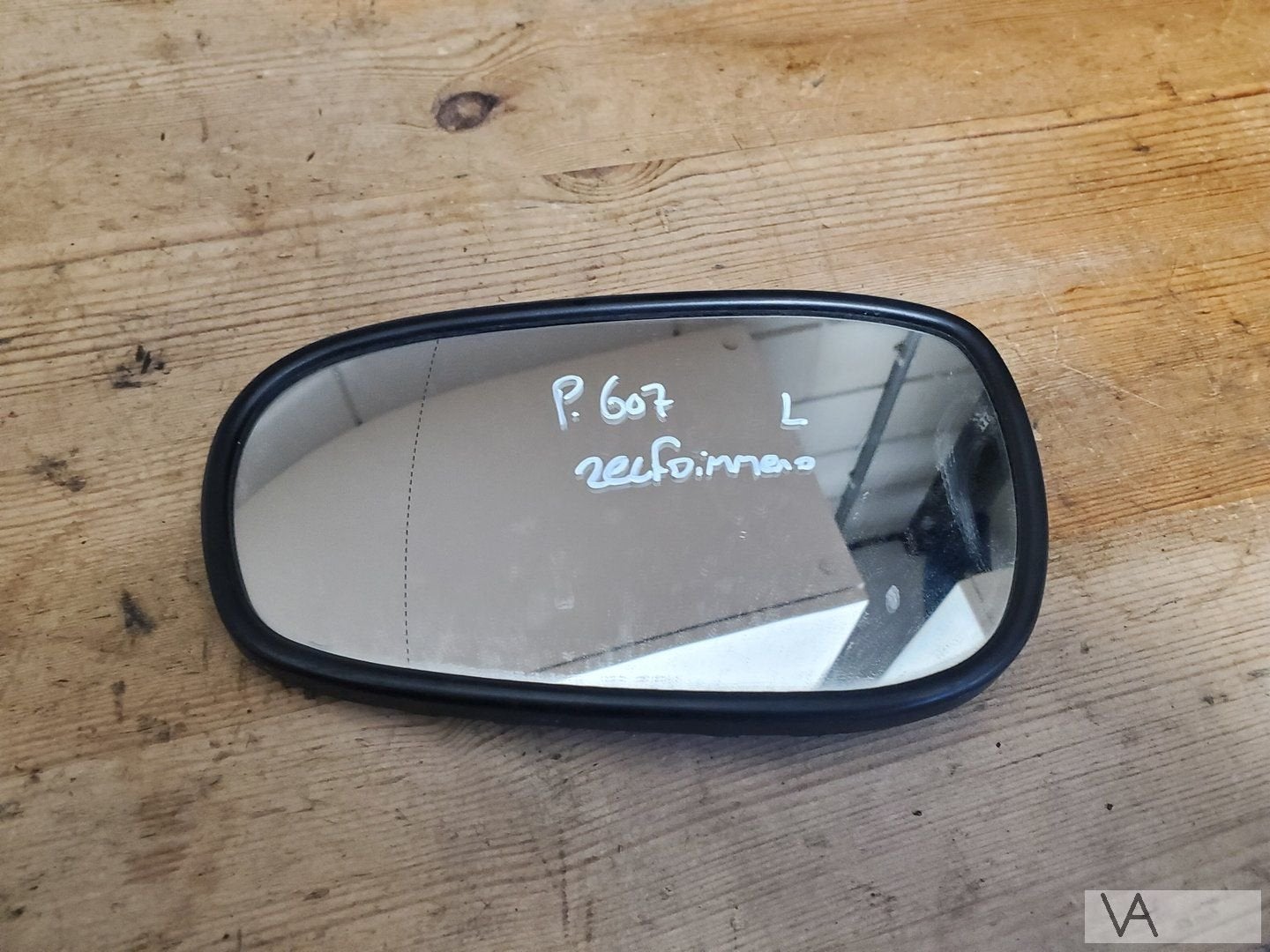 Peugeot 607 2000 -2009 spiegelglas buitenspiegel zelfdimmend, Auto-onderdelen, Gebruikt, -, -, Ophalen of Verzenden