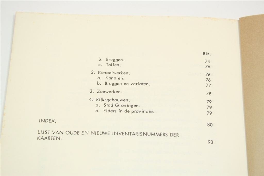 Waterstaat Groningen — Archief 19e Eeuw 1967, Ophalen of Verzenden, 19e eeuw, Gelezen