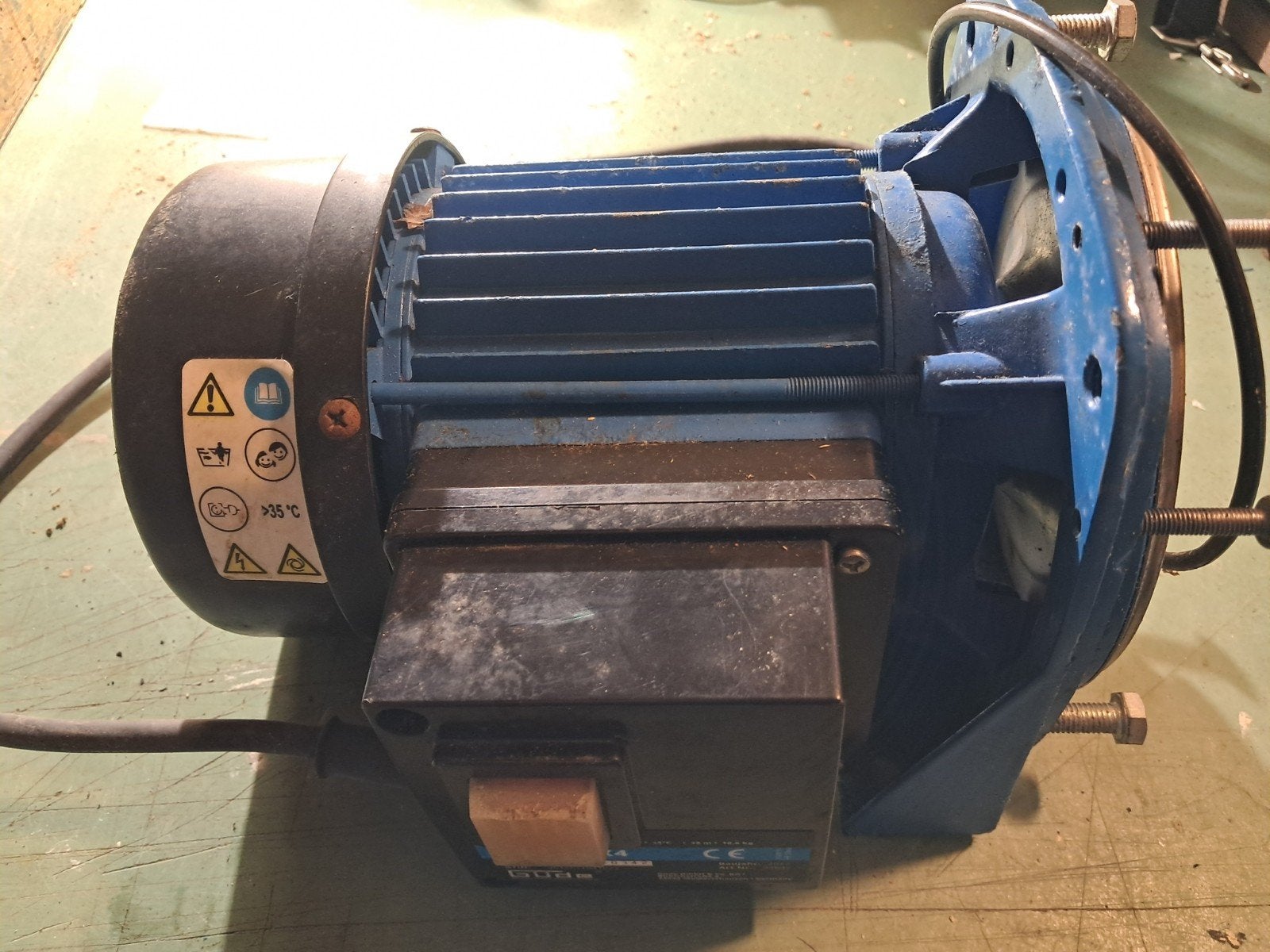 Elektromotor van Gude HWW 3400 Hydrofoorpomp, Ophalen of Verzenden, Gebruikt, Elektrisch, Overige typen