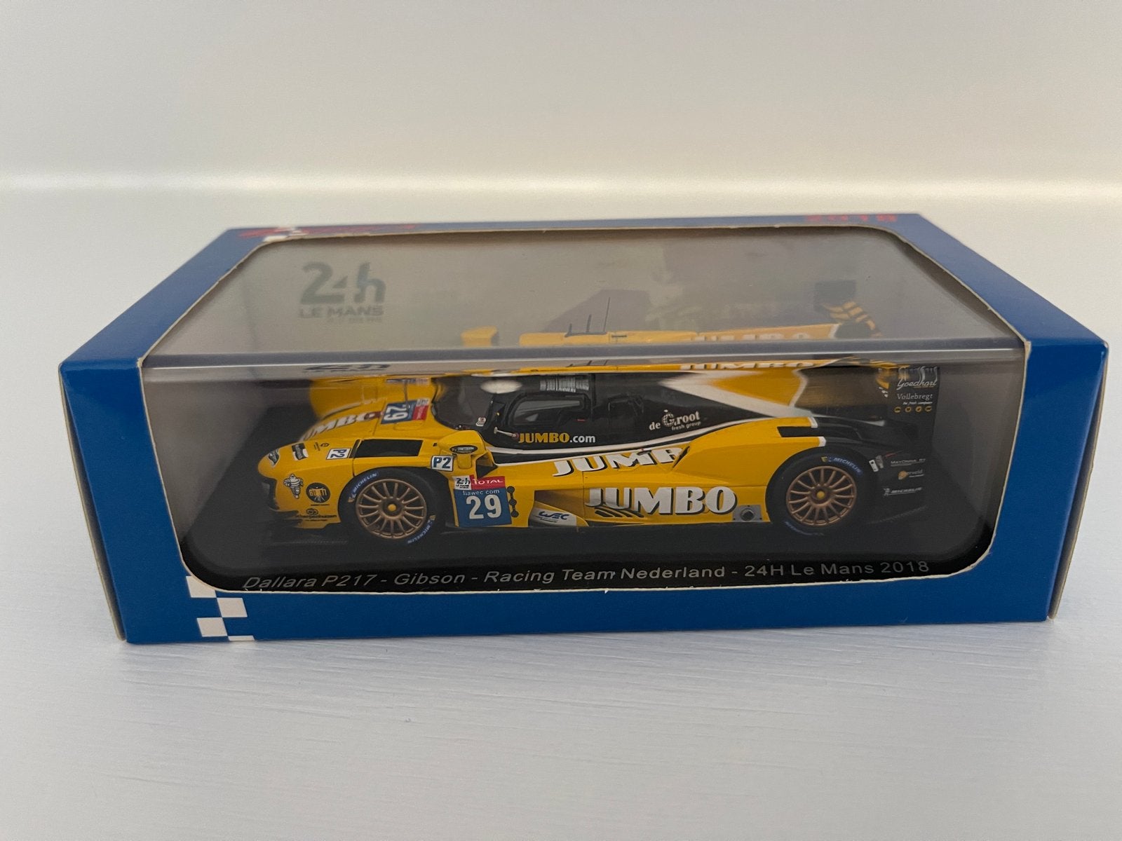 Spark Dallara P217-Gibson Racing Team Nederland 24H Le Mans, Ophalen of Verzenden, Nieuw, Auto, Overige merken