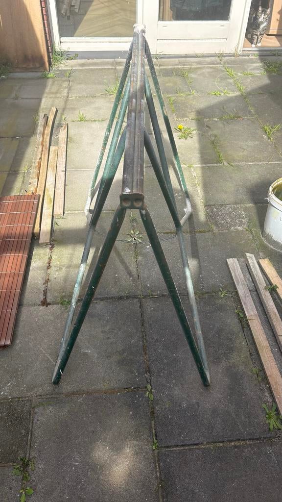 Steigerbokken voor bouw of renovatie, Ophalen of Verzenden, Gebruikt, Overige typen, Minder dan 2 meter