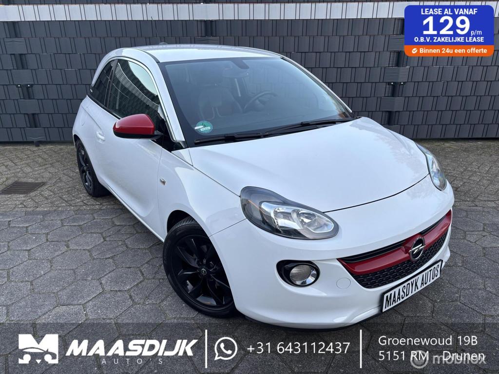 Opel Adam 1.4 PDC Carplay Stoel/Stuurverwarming Airco, Auto's, Opel, Voorwielaandrijving, ADAM, Gebruikt, Zwart