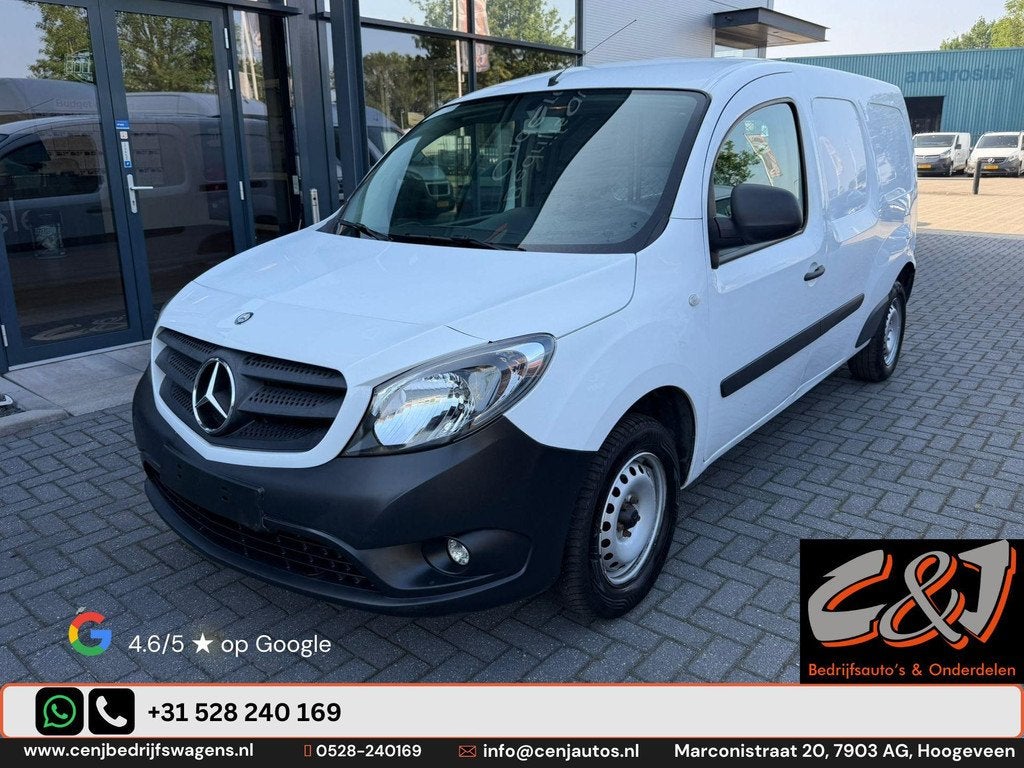 Mercedes-Benz Citan 111 CDI BlueEFFICIENCY Extra Lang lichte, Auto diversen, Overige carrosserieën, Wit, Mercedes-Benz, Mercedes-Benz Nederland B.V.