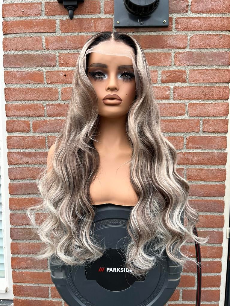 lace wig pruik haarwerk haarstuk extensions as echt haar, Ophalen, Zo goed als nieuw, Pruik of Haarverlenging