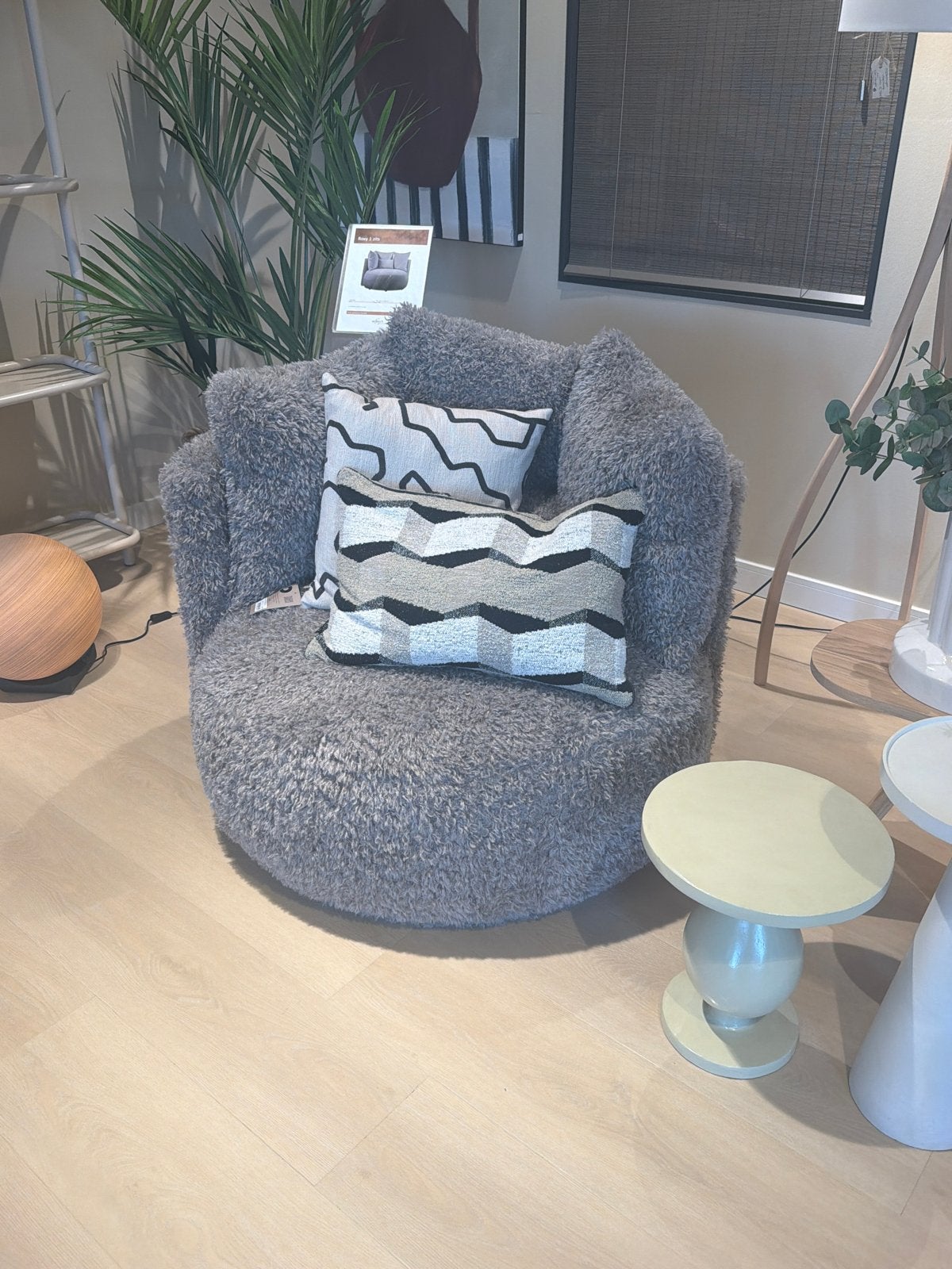 Fauteuil Roxy 1-zits in Doodle Stof, Huis en Inrichting, Ophalen, Nieuw, 75 tot 100 cm, 100 tot 125 cm
