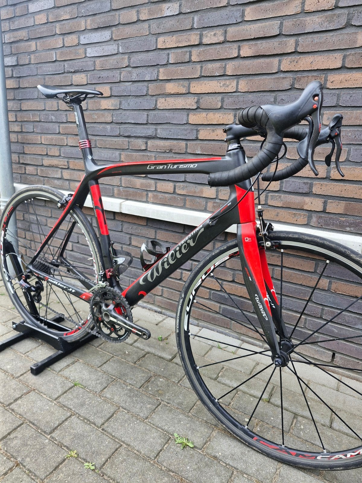 Wilier GTR team carbon racefiets campagnolo maat 58cm L, Gebruikt, Carbon, Info@bimici.nl, 57 tot 61 cm