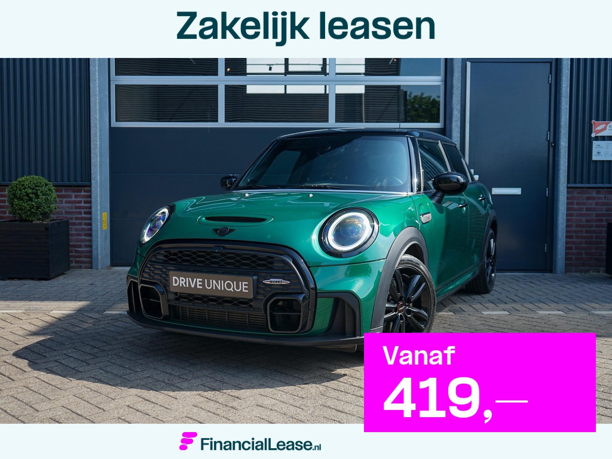 MINI Cooper S 2.0 John Cooper Works, 1998 cc, Gebruikt, 4 cilinders, Leder