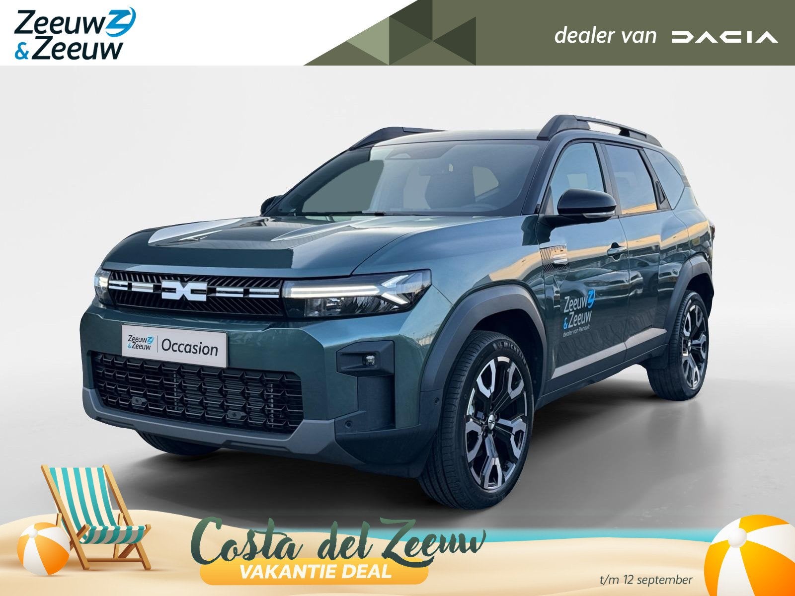 Dacia Bigster 155PK Hybrid Limited Edition Automaat | DEMO |, Stof, Origineel Nederlands, Bedrijf, 1000 kg