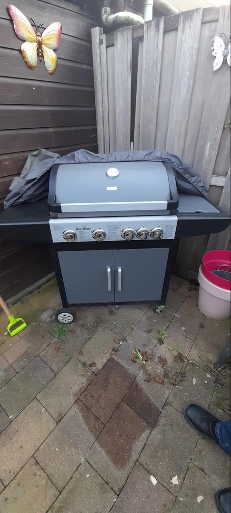 Nice Cooker Gasbarbecue met zijbrander, Tuin en Terras, Gasbarbecues, Ophalen, Gebruikt, Nice Cooker