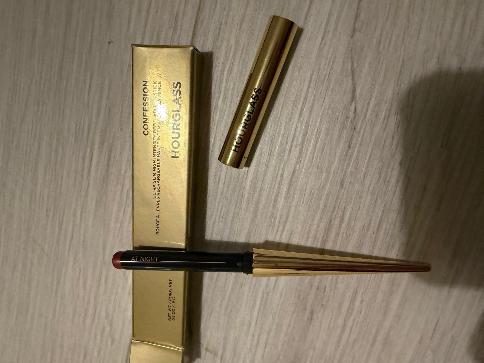Hourglass Confession Lipstick - At Night, Lippen, Nieuw, Ophalen of Verzenden, Make-up