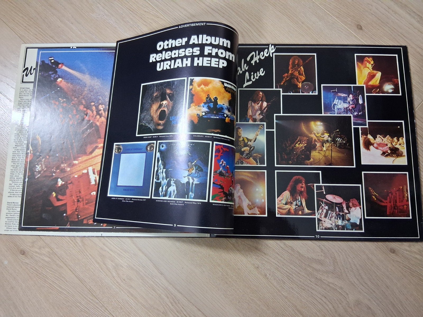 Uriah Heep Live - Dubbel-LP 1973 Duitsland, Ophalen of Verzenden, 12 inch, Poprock