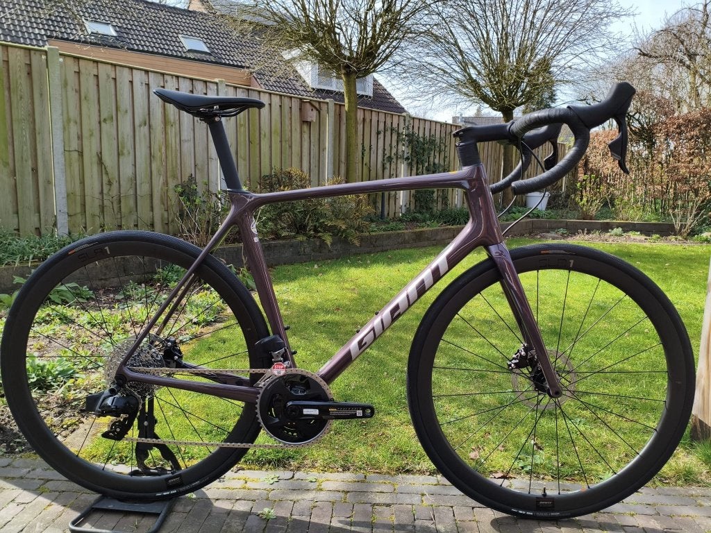 Nieuwe Giant TCR Pro - Sram AXS - Powermeter - Carbon wielen, Carbon, Nieuw, Meer dan 20 versnellingen, 53 tot 57 cm