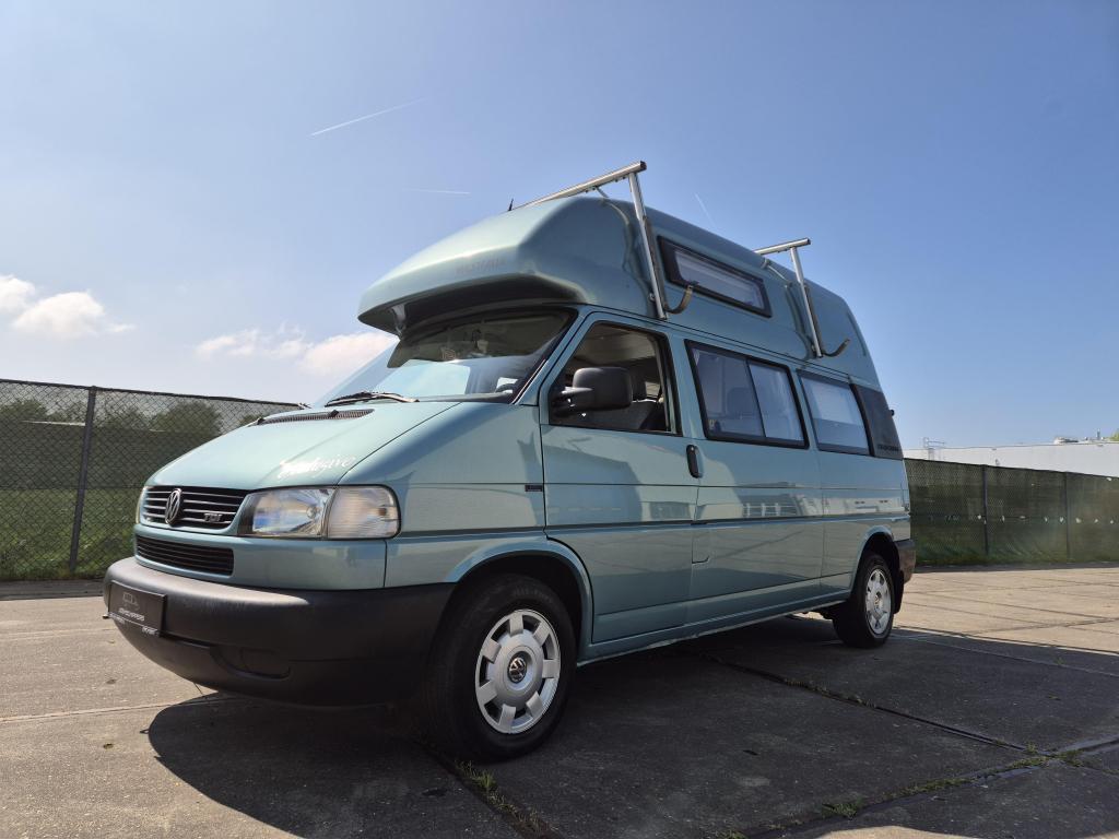 Vw T4 Exclusive 2.5TDI Westfalia Buscamper Hoogdak wc 2001, Buscamper of Camperbus, Koelkast, Volkswagen, Bedrijf